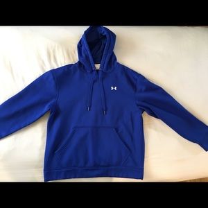 Royal blue men’s small Under Armor sweatshirt